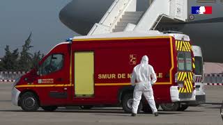 Covid-19 : première évacuation sanitaire de patients contaminés (3/3)