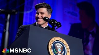 SEE IT: Colin Jost’s full set from 2024 White House Correspondents’ Dinner | MSN