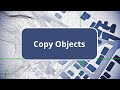 TBC - Copy Objects - Field Data Edition Commands