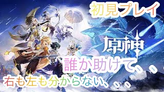 【原神】初見プレイ！誰か教えて【生放送】