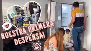 Compramos nuestra primera despensa ✨| TAG DEL SUPERMERCADO | Ammy Alvarado