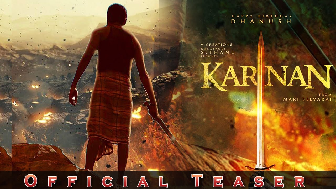 Karnan Teaser Official – Dhanush Birthday Special | Title Look | Mari ...