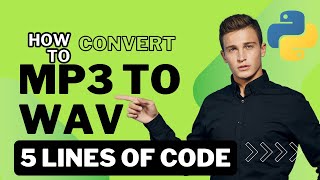 How To Convert MP3 to WAV Using Python | #Python #Programming | by @LittileOne7