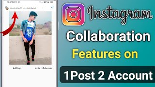 instagram 2 account one post  one post in two accounts instagram