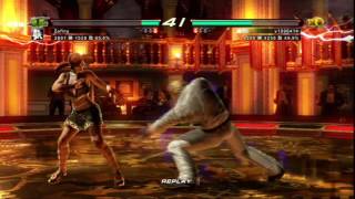 鉄拳 6 tekken ザフィーナ vs スティーブ