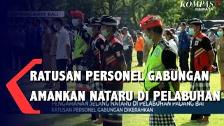 Pengamanan Pelabuhan Padang Bai Jelang Nataru