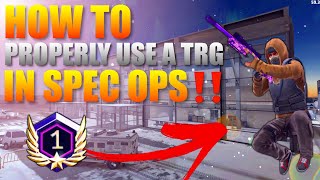 Critical Ops How To Properly Use The TRG in Spec Ops‼️