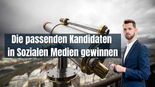 Absolute Zielerfassung: Endlich Passende Kandidaten In Sozialen Medien Gewinnen | RecruitingResults