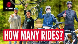How Many Bikes Can We ride In A Day? | GMBN Vlog