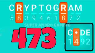 CRYPTOGRAM 473