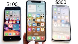 $100 iPhone Vs $200 Vs $300 iPhone!