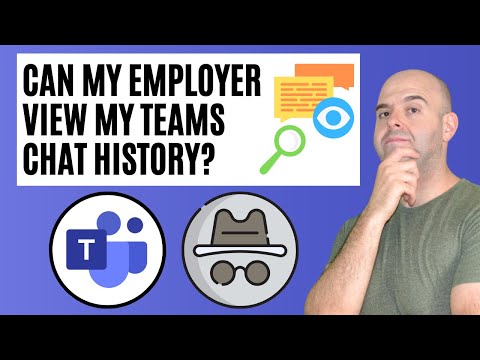 Может ли мой работодатель просматривать историю чата в Microsoft Teams?