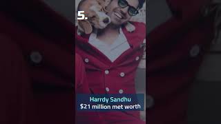 Top 10 Richest Punjabi Singers #shorts