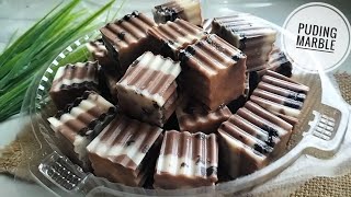 PUDING MARBLE COKLAT OREO | MODAL RM 10 HASILKAN DESSERT YANG SEDAP