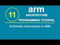 ARM Programming Tutorial 11- Arithmetic Instructions in ARM