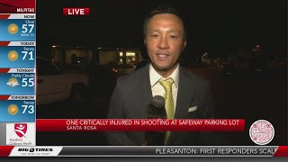 1 seriously injured in Safeway parking lot shooting