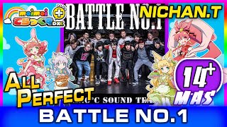 [直撮りMaimai DX+] BATTLE NO.1 (MASTER/14+) ALL PERFECT *60fps*