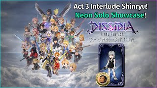 Neon Solo-ing her Debut Fight! Act 3 Interlude Shinryu (Built Like the Mountains) DFFOO GL!