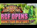 RCF Capture & Hunt For History [KvK Updates & Chill] Rise of Kingdoms