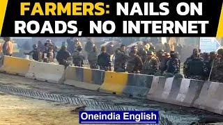 Farmers allege attacks by Govt, 'water supply cut and no internet service'|Oneindia News