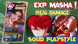 MASHA EXP BUILD MORE KILLS👎MASHA EXP TRUE DAMAGE BUILD MORE SOLID👍