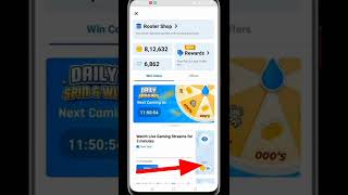 Rooter app coin hack 🤑 | rooter app unlimited trick #shorts