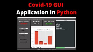 Covid-19 GUI Application In Python