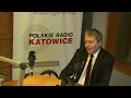 wojciech saługa marszałek województwa śląskiego kawa na ławę radio katowice 22.03.2017