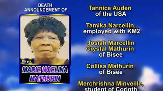 Marie Noelina Mathurin long