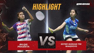 Highlight Match - ESTER NURUMI TRI WARDOYO vs BILQIS PRASISTA | QF