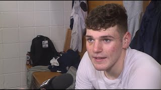 UConn's Donovan Clingan reacts to win over Iona | Full Interview