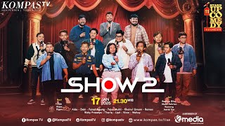 🔴 LIVE - SUCI 11 Show 2: 11 Komika Siap Memikat Juri Radit-Abdel-Komeng, Siapa Bakal Lolos?