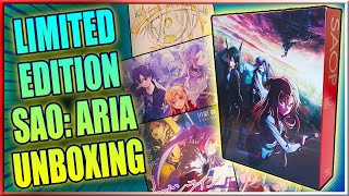 LIMITED EDITION Sword Art Online Progressive -Aria of a Starless Night- Japanese Bluray Unboxing!
