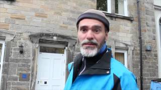 Aquí vivió el Viejo y el Joven Tom Morris en St. Andrews