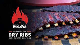 Memphis Style Dry Ribs | Big Joe Backyard BBQ | Kamado Joe Rib Recipe