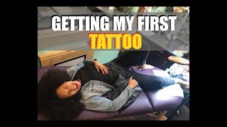 getting my first ankle tattoo **low pain tolerance