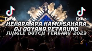 HEI APA APA KAMU SAHARA!!DJ GOYANG PETARUNG TERBARU 2023[JUNGLE DUTCH X DJ RISKI PDG]