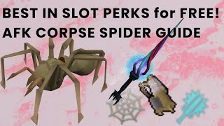 XJ9 - RS3 - How to get BiS perks for free (scavenging 4 corpse spiders guide)