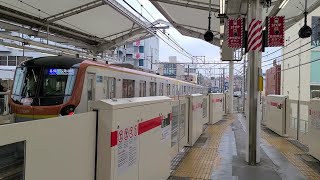 東急東横線東京メトロ17000系17185、17189F発車、相鉄20000系20104F到着シーン