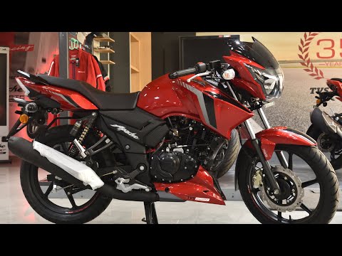 Tvs Apache Rtr 160 2v Bs6 Glossy Red Color Price Single Disc Detailed Review