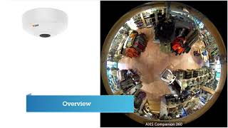 AXIS Companion 360 – Indoor 6 MP 360° panoramic network camera