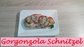 Überbackenes Gorgonzolaschnitzel - Rezept - Low Carb