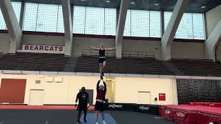 Ultimate Coed Stunt Challenge at the University of Cincinnati!