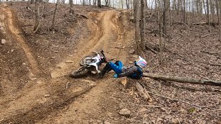 KTM 300XC and SSR 189 exploring Hollerwood Off-road Park trails!