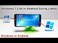 Run Windows 7 Lite Version in Android Phone Using Limbo PC Emulator | Windows in Android Smartphone