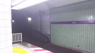 半蔵門線8000系 回送列車 表参道駅通過