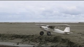 R/C Bush Flying with the Multiplex Funcub on the Coast