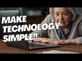 Unlocking Tech: Simplifying User Interfaces for Seniors!