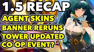 [ZZZNews] AGENT SKINS! ELLEN RERUN! 20 FREE PULLS! - Patch 1.5 stream recap