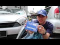 Cara Pasang RFID Touch N Go Sendiri  di Kereta Axia